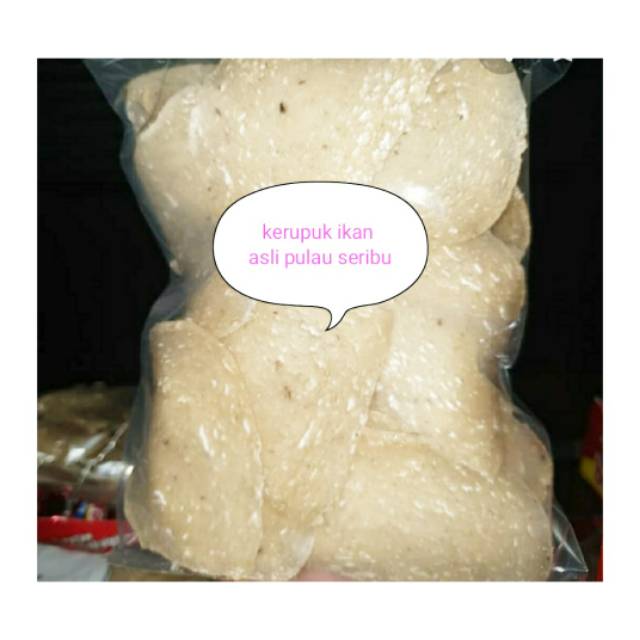 

Kerupuk ikan asli