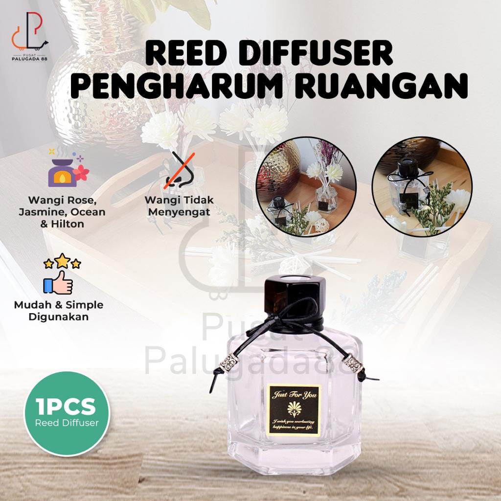 Reed Diffuser Pengharum Ruangan Minyak Aromaterapi Aromatherapy Kamar Toilet Device Parfum Essential oil Stick 50ml