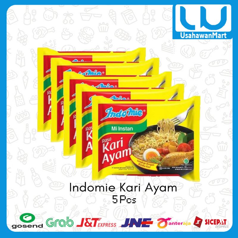 

Indomie Kari Ayam [72gr x 5pcs]