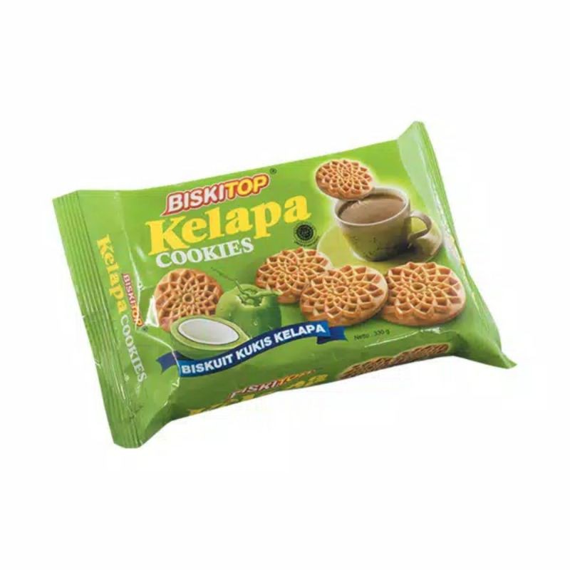 Biskitop biskuit cookies 330 gr murah & enak