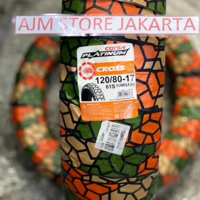 Corsa Cross S 70/90-17, 80/90-17, 90/90-17, 100/80-17, 110/80-17, 120/80-17, 130/80-17, 140/80-17  T