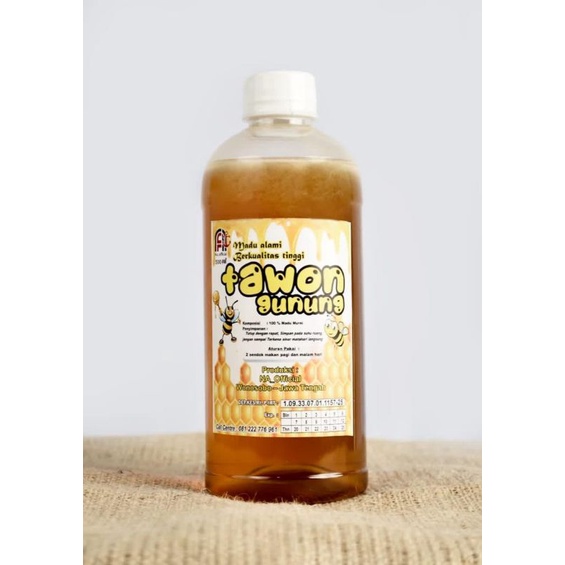 

madu murni tawon gunung 500 ml