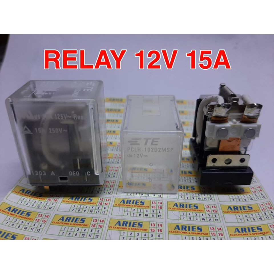 RELAY 12V 15A 6 PIN ORIGINAL 12V 15 AMPER