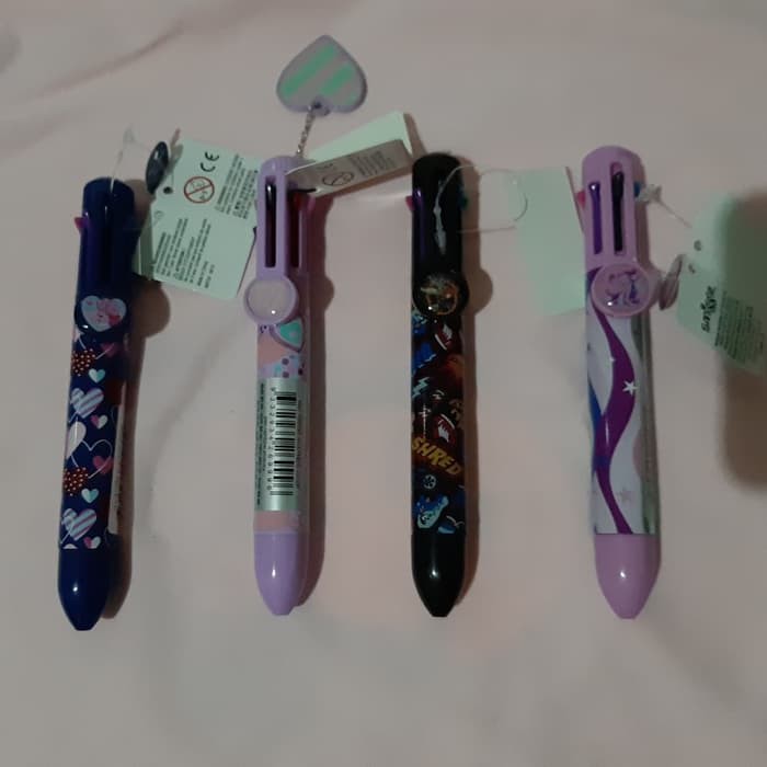 

smiggle rainbow pen 8 colours - pulpen smiggle 8 warna
