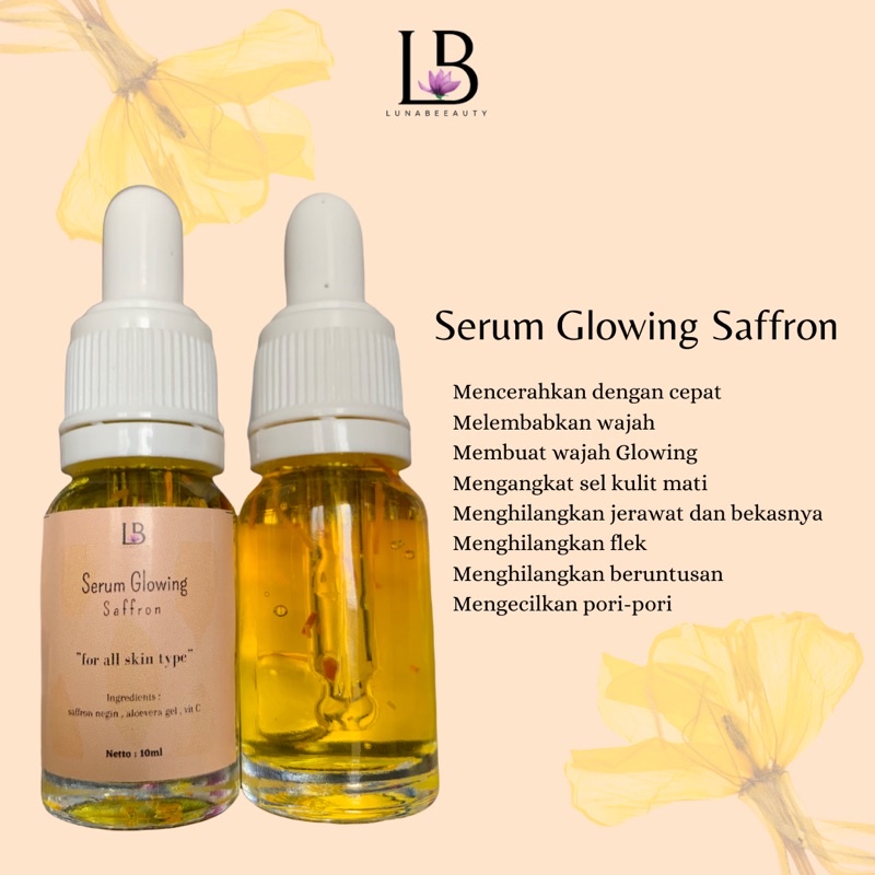 [PROMO] serum saffron / serum wajah / serum glowing saffron / saffron serum
