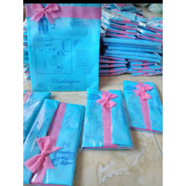 

Tas undangan /tas spunbond souvenir