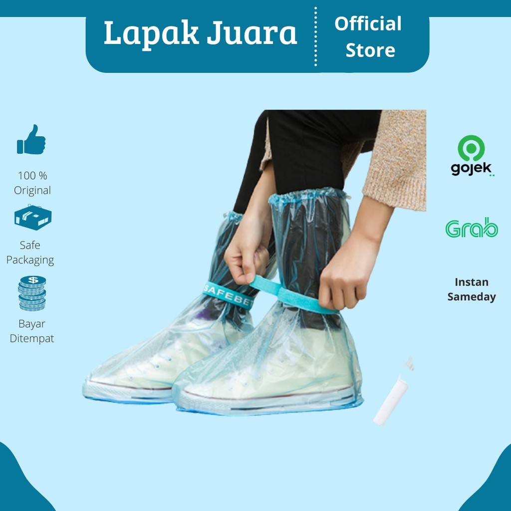 Cover Sepatu Anti Air | Anti Hujan Rhodey Rain Cover Hujan Sepatu