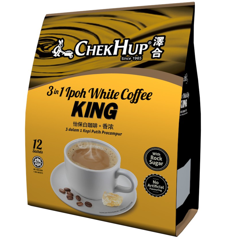 

Kopi chekhup white coffee 3in1 King