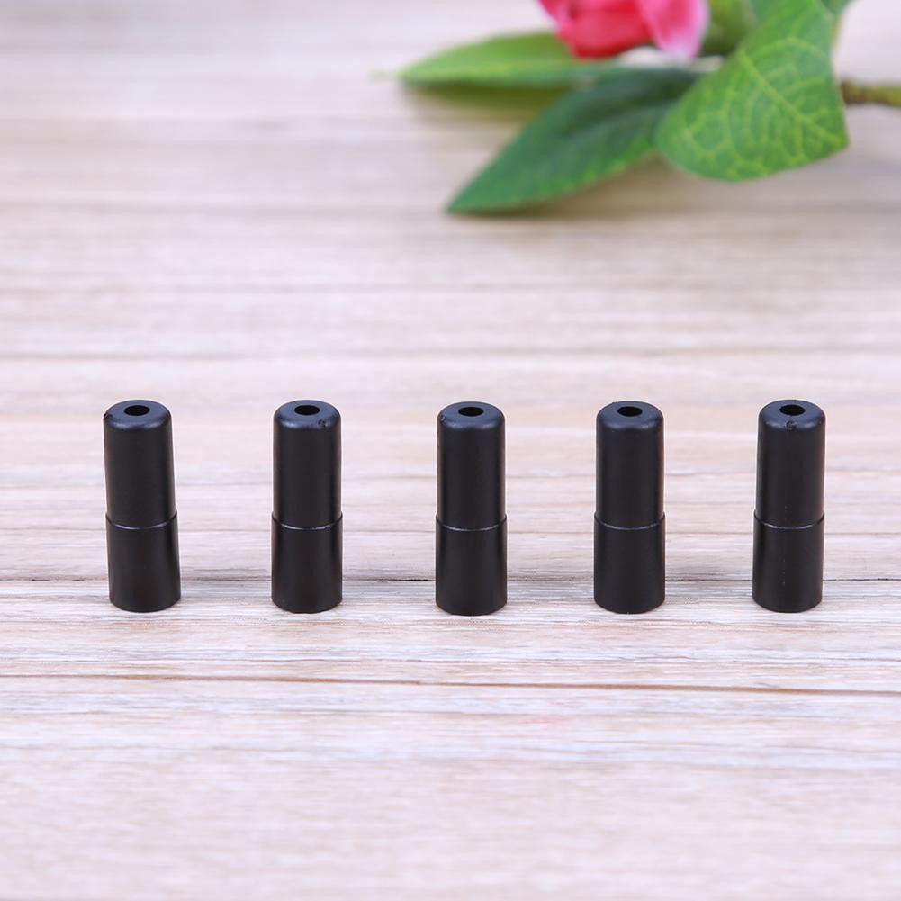 MOJITO MKChung 100pcs Plastic Brake Bike Bicycle Cable End Tips Caps Crimps Black