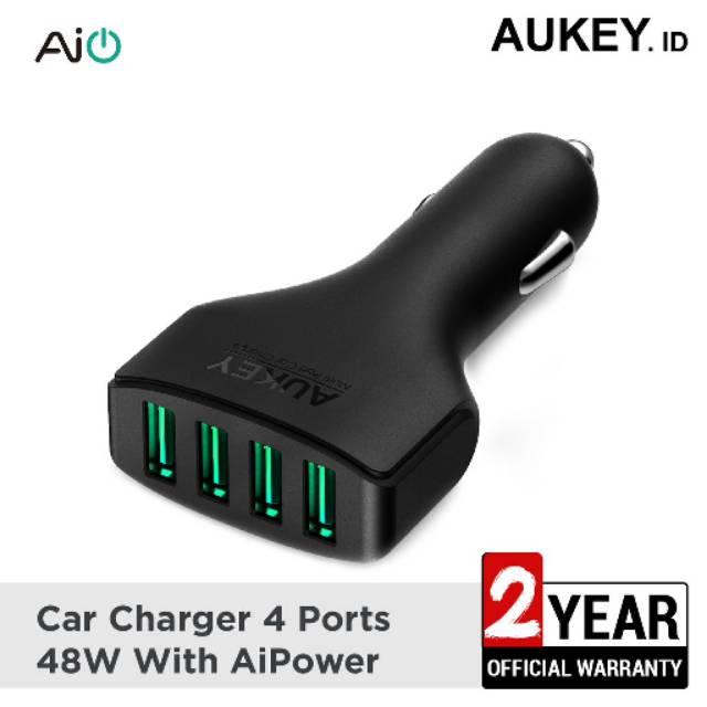 AUKEY Car Charger 4 Port Ai