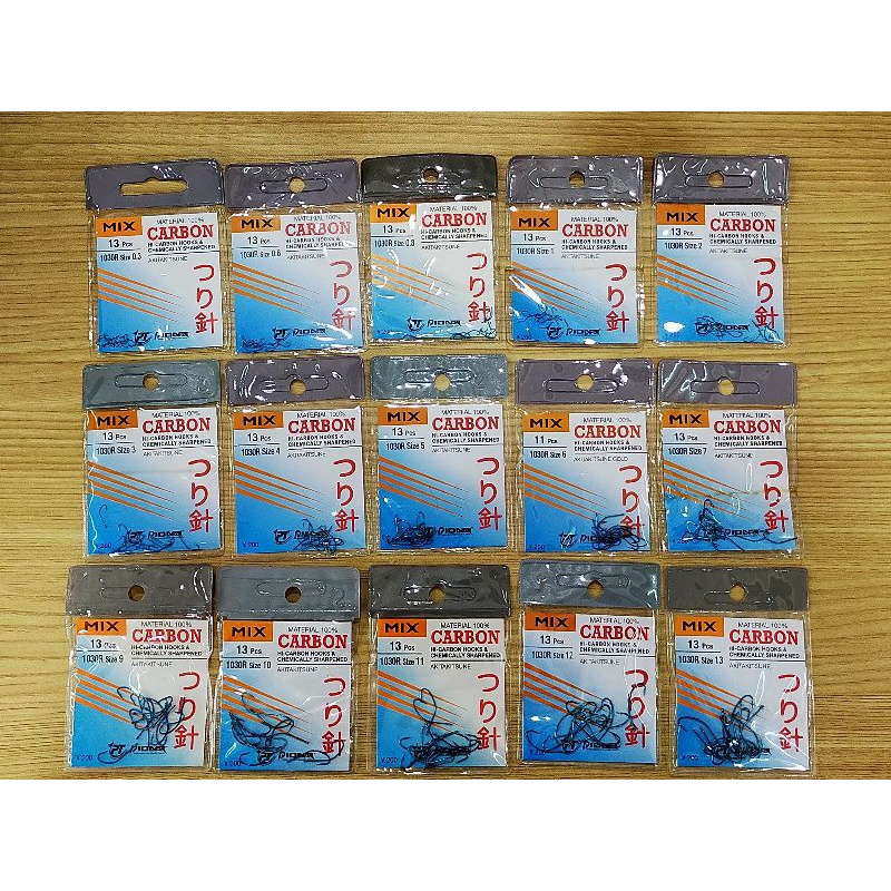 Mata Kail Pancing Pioneer Mix Carbon 1030 R KAIL Biru