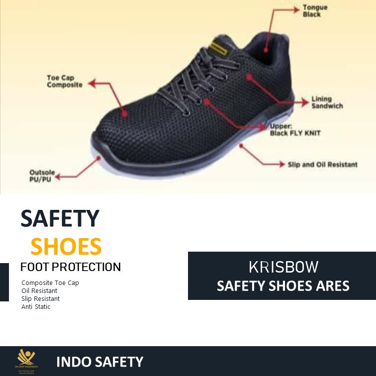 SEPATU SAFETY KRISBOW ARES 4 IN KRISBOW