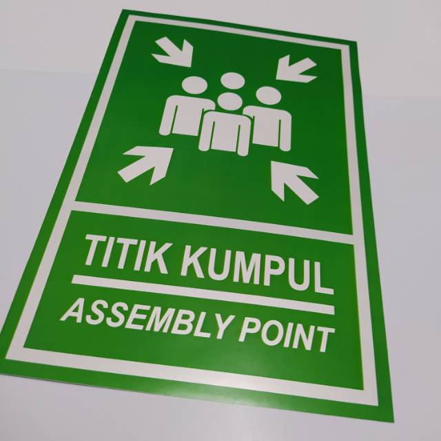 SIG AKRILIK DAN PLAT ALUMUNIUM TITIK KUMPUL