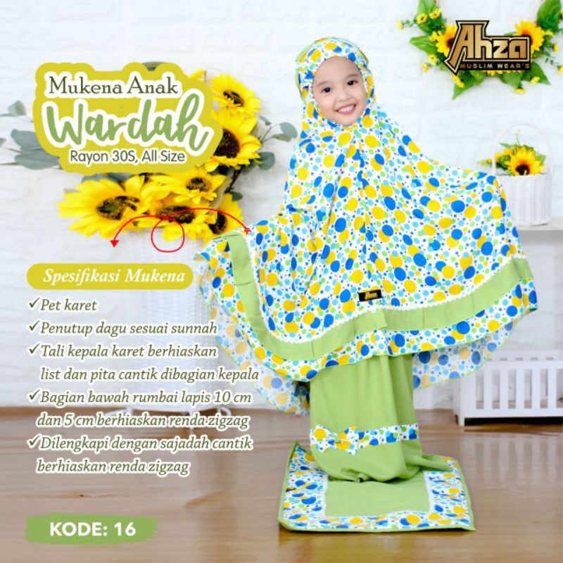 Mukena anak Wardah by Ahza