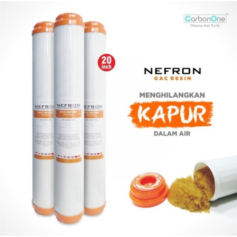 Cartridge Nefron Resin 20 Inch