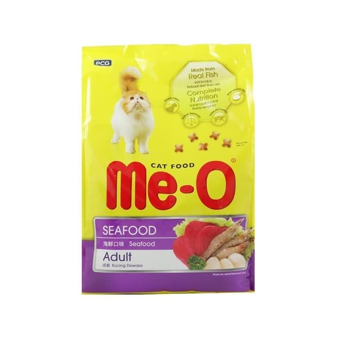 Makanan Kucing MEO ME-O  FRESH PACK Salmon , Tuna , Chicken , Seafood , Beef  - Salmon - Mackarel 1.2kg