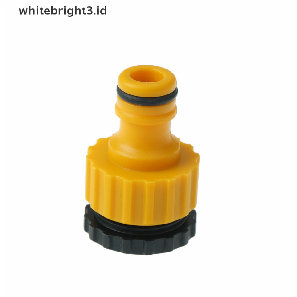 (whitebright3.id) 3pcs Adapter Konektor Selang Air 1 / 2 &quot;Untuk Irigasi Taman