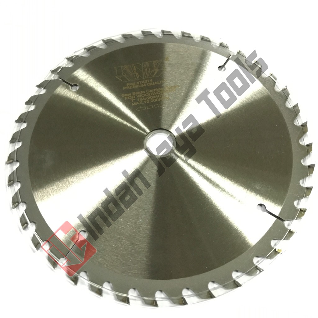 Mata Circle KNK 7&quot; X 40T Thin Blade / Circular Saw Blade / Potong Kayu