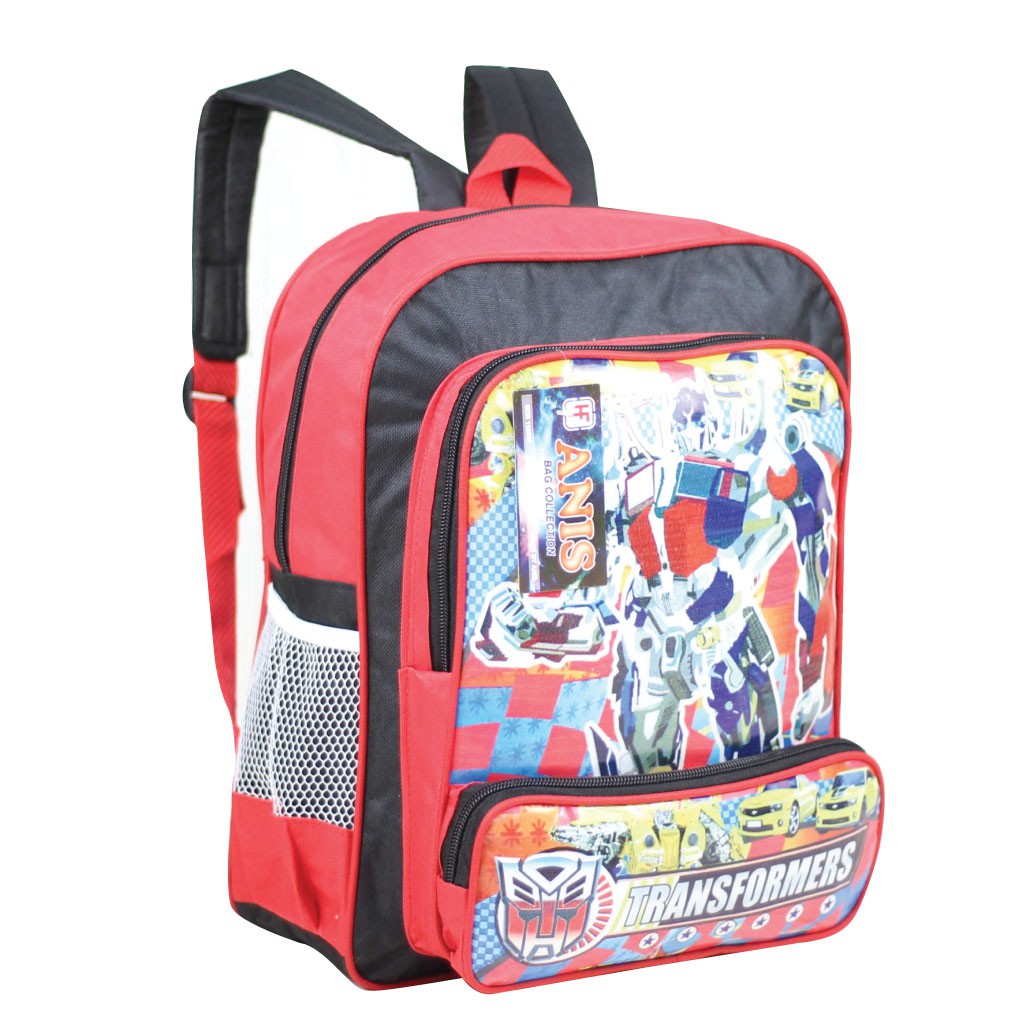 Tas Sekolah Tk Tas Keren Merah Karakter Transformers Fashion Anak Bagus Anak Anak Tas Karakter