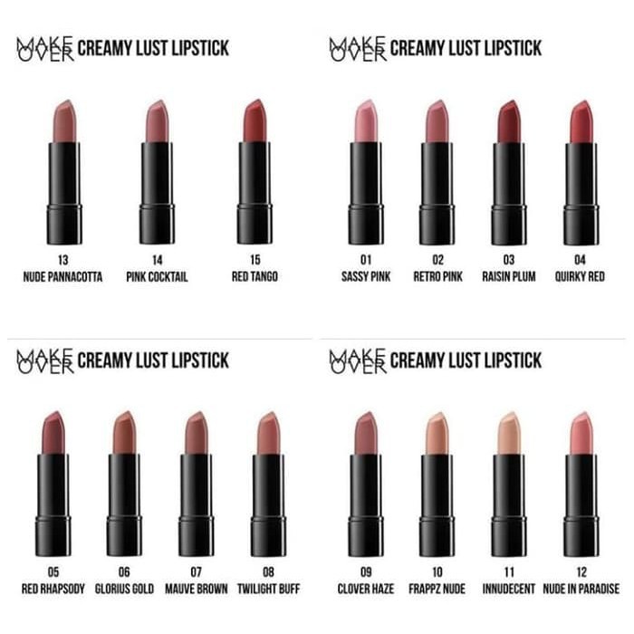 Make Over Creamy Lust Lipstik