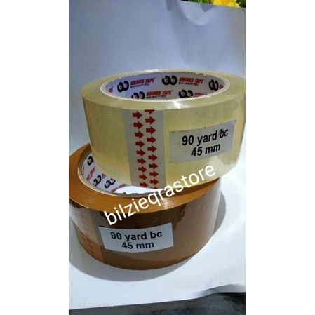 

6 PCS LAKBAN 2 INCHI 90 YARDBC X 45 MM MERK KHINKOTAPE