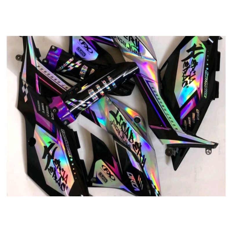 decal klx 150 bf dtracker hologram free design bisa request