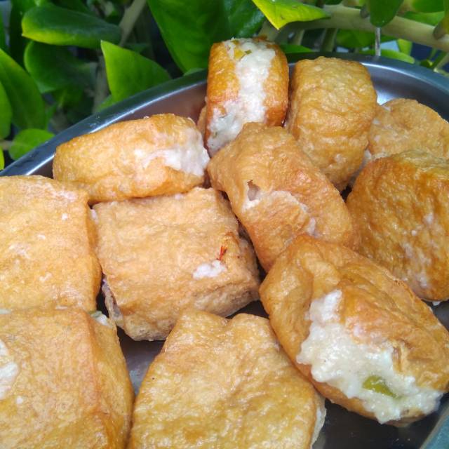 

Tahu Isi Adonan Daging Ayam Halal Thayyib Tanpa Pengawet & Pewarna Sintetis Kemasan Anti Panas