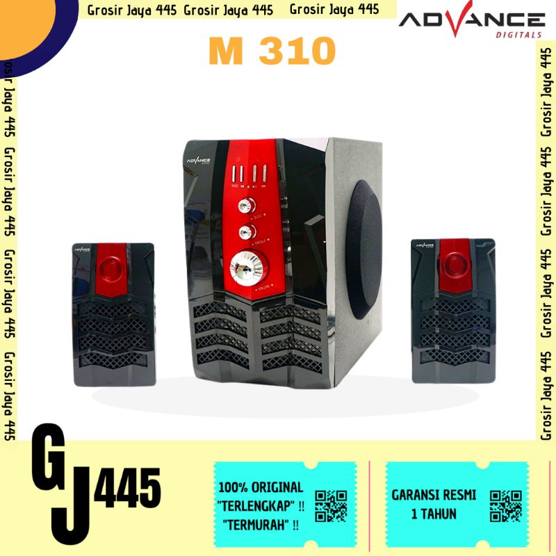 SPEAKER ADVANCE M-310 BT | SPEAKER AKTIF | SPEAKER BLUETOOTH | SPEAKER