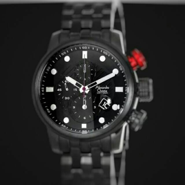 Jam Tangan Pria Alexandre/Jam Tangan Alexander Cristie/Jam Tangan Couple Alexandre AC 6163 MC