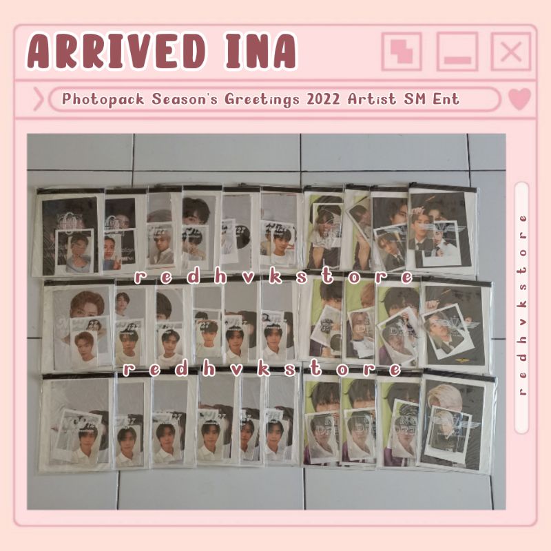 Photopack Season'ss Greeting SM Ent