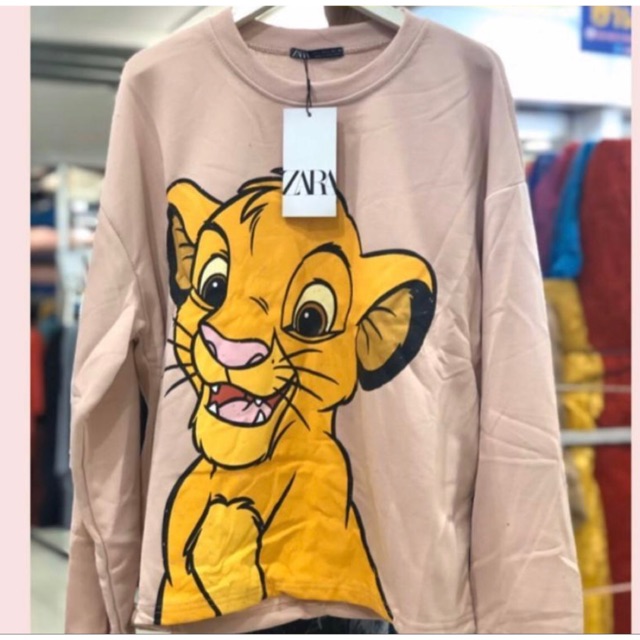 zara lion king hoodie