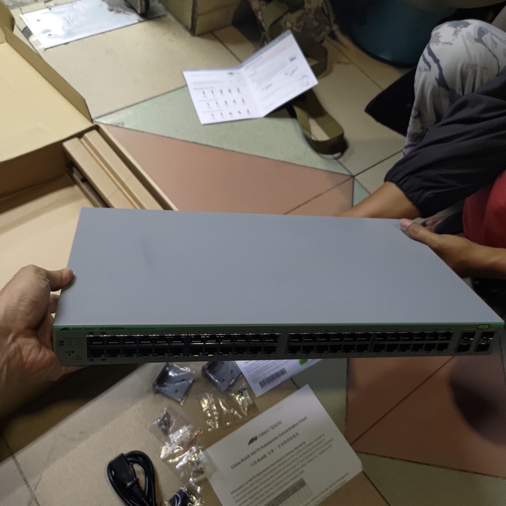 Allied Telesis AT-GS950/48 V3 48 port Gigabit 4 SFP WebSmart Switch