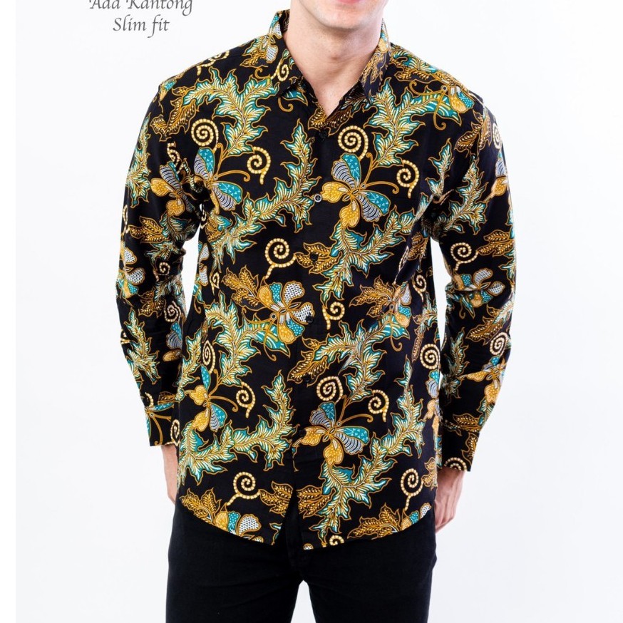 SUPER SALE KEMEJA BATIK PRIA SLIM FIT BAJU MURAH SLIMFIT MIXCLOTHING CVL 44