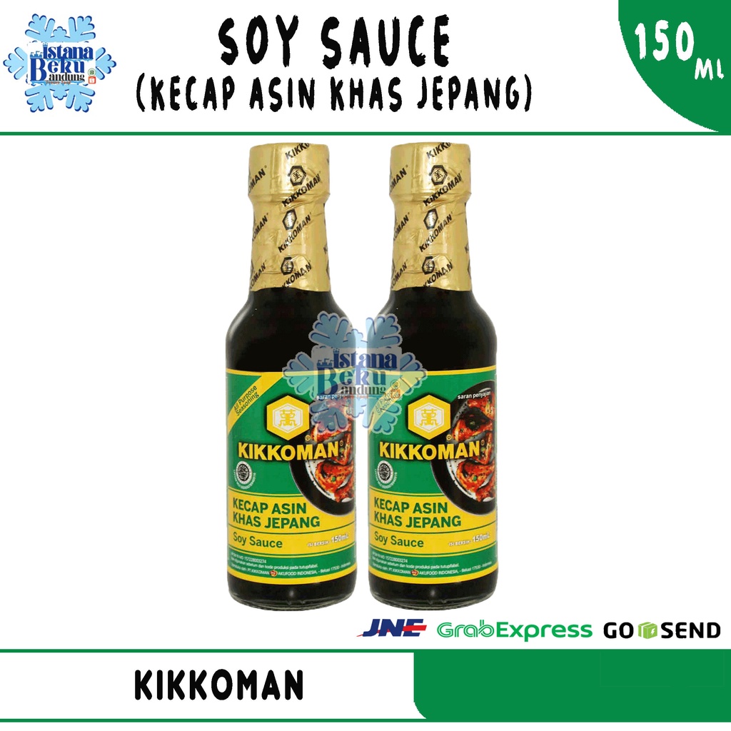 

Kikkoman Soy Sauce 150ml / Kecap Asin Khas Jepang