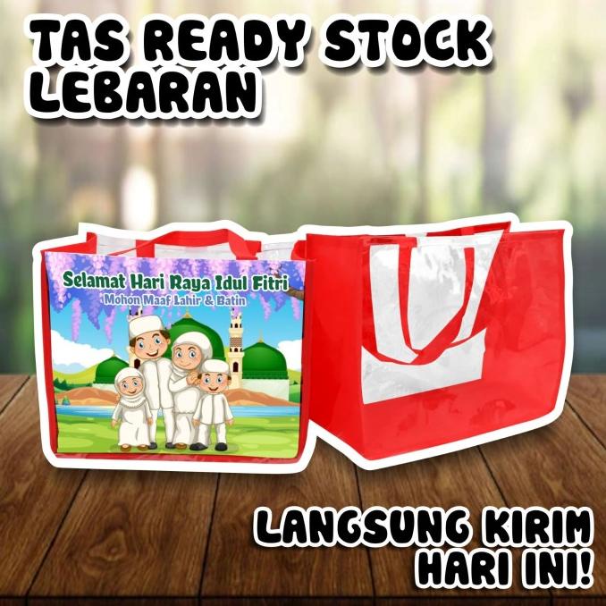 

Tas Lebaran Mika Jumbo Ready Stock Ukuran 30 x 15 X 25 Bahan tebal