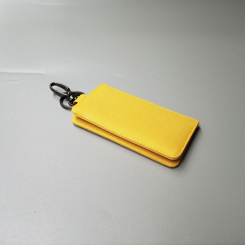 gantungan kunci Motor Dompet Stnk Mobil Yellow - WSGK083