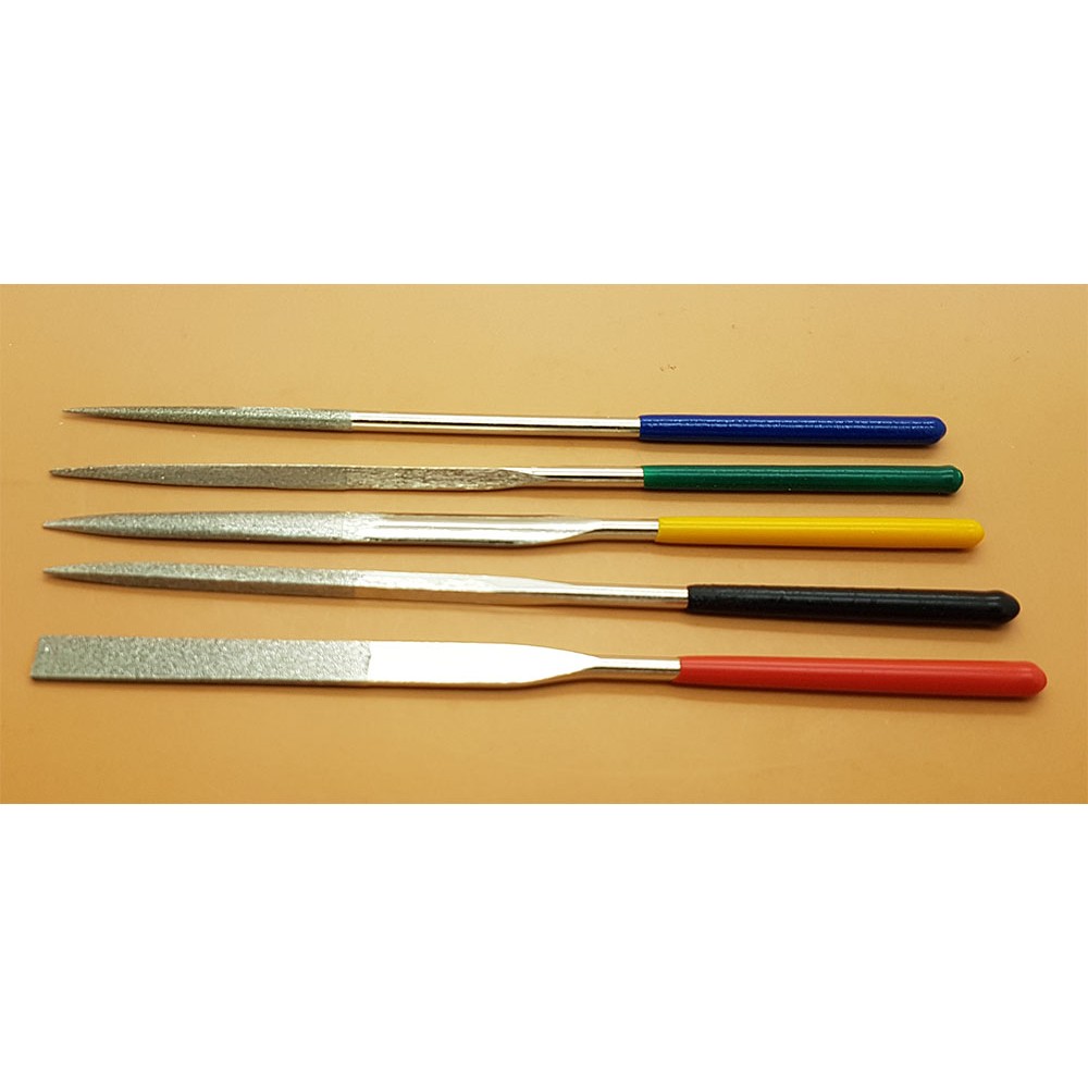 Kikir Diamond File Set 18 cm 5pc Merk KLEBER