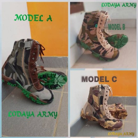 Sepatu Pria Boots Safety Delta Army Pdl Tni Pdl Polri Termurah