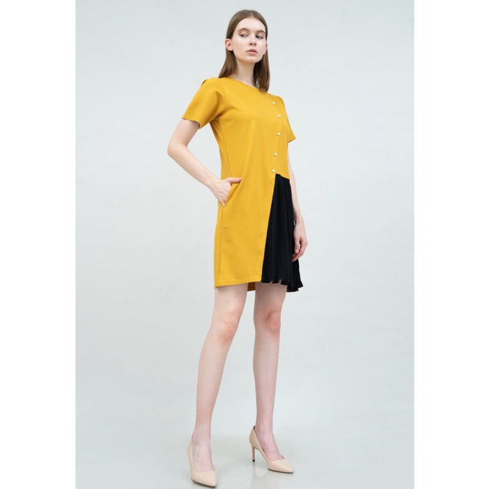 Midi Dress Busui Friendly MIDI DRESS WANITA - PAKAIAN TERLARIS - DRESS KOREA - KOREAN STYLE MIDI DRE