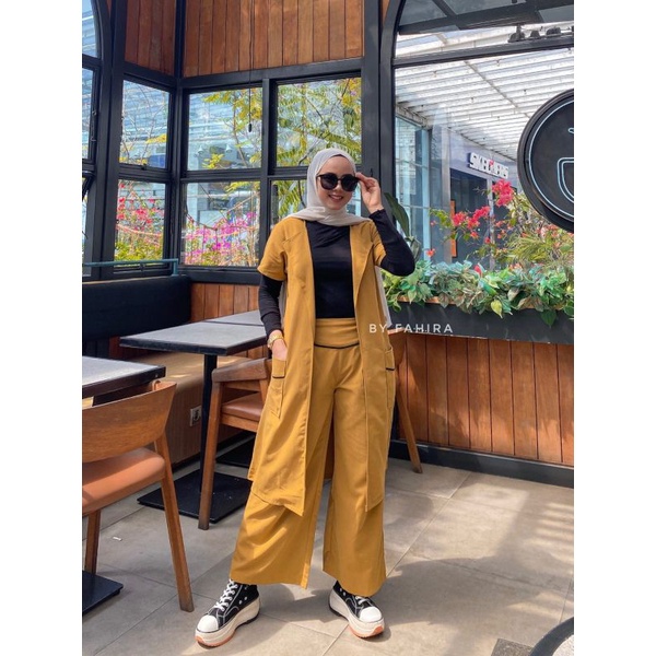 one set Fahira // set blazer / Cardi set // Set Kulot // Fahira ser