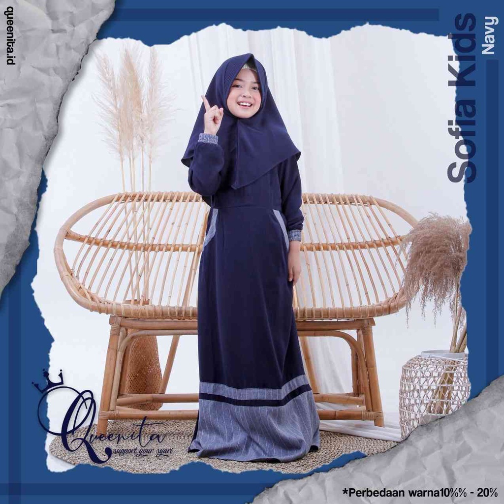 Gamis Anak Sofia set by Queenita