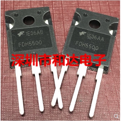 1pc FDH5500 TO-247 55V 75A Inverter MOS Field Tabung Efektif Arus Tinggi