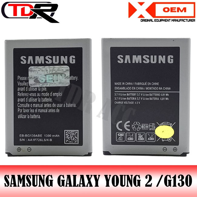 BATRE - BATRAI - BATERAI SAMSUNG I9100/I9300/I9500/G900/I8260/G355H/I8190/S5360/G130/J1/J2/J120/S5570/G313/G530/I9082 - FULL CELL DOUBLE IC 2 IC - 99