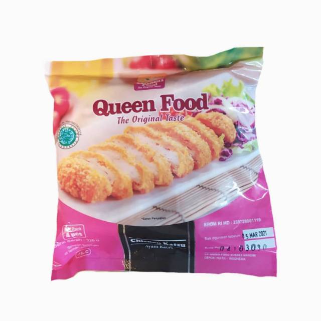 

Queenfood chiken katsu 4s 350gr