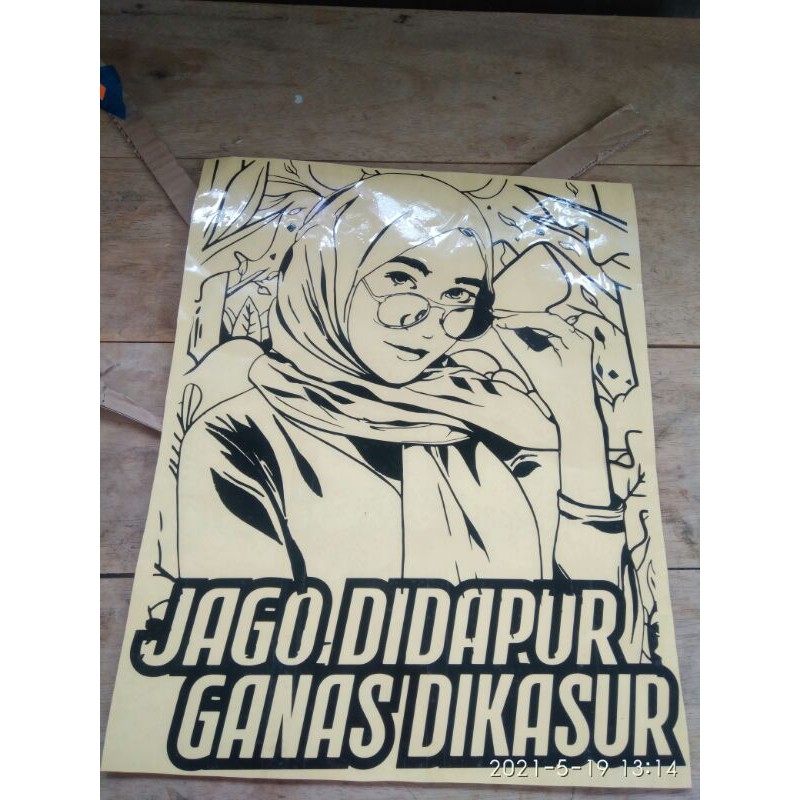 

stiker cutting gambar (timbul) variasi