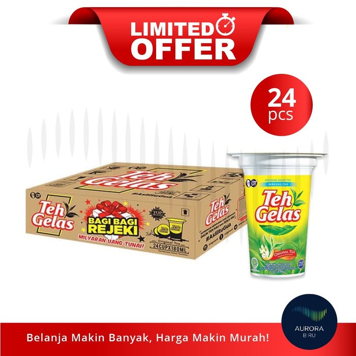 

[LIMITED OFFER] TEH GELAS Original 180ml