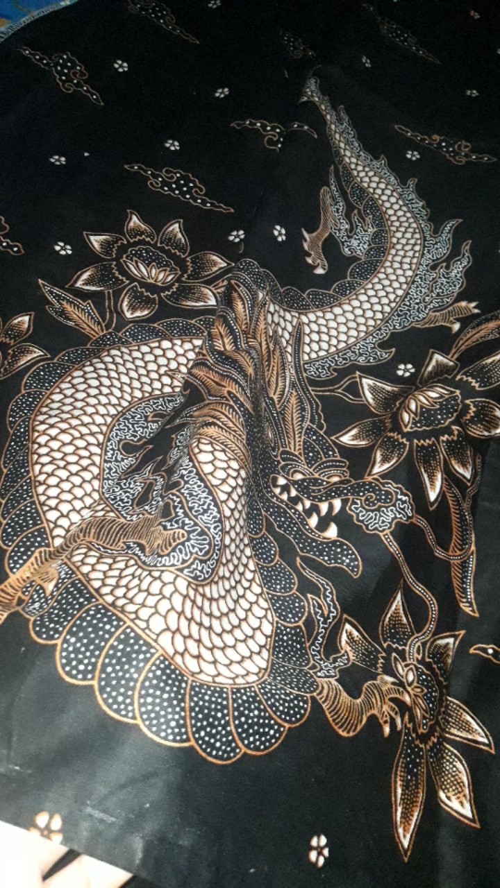 Gamis Batik (cod) Manggar Gamis Batik Pesta Model Terbaru