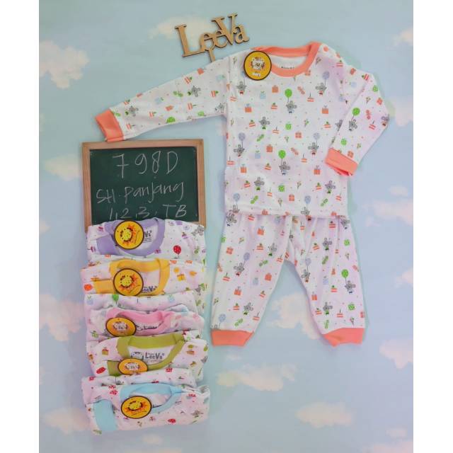 Setelan lengan panjang leeva 798D