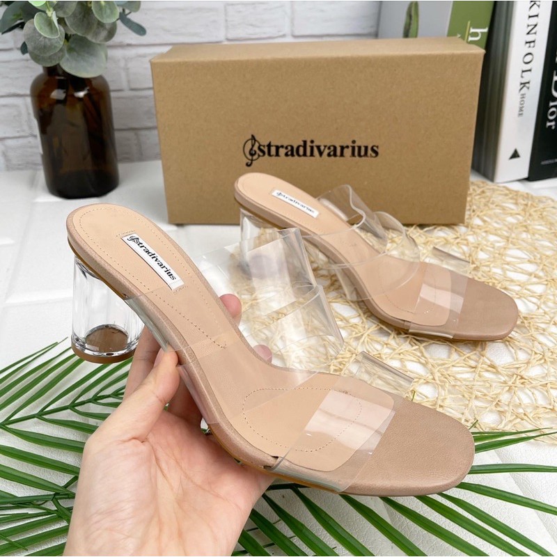 heels 6750/6516 sepatu sendal wanita import realpict