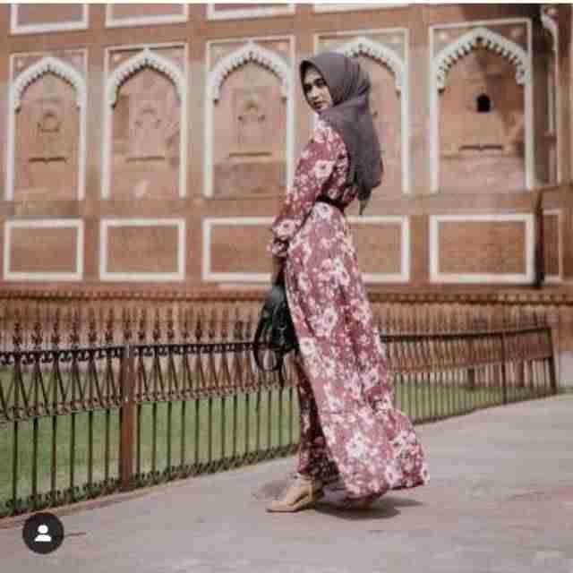 Afha dress by kinara scarves kinarascarves maroon
